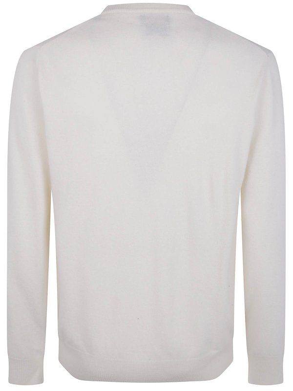 MC2 SAINT BARTH: Strickpullover mit Rundhalsausschnitt online - Rundhalspullover - Grün