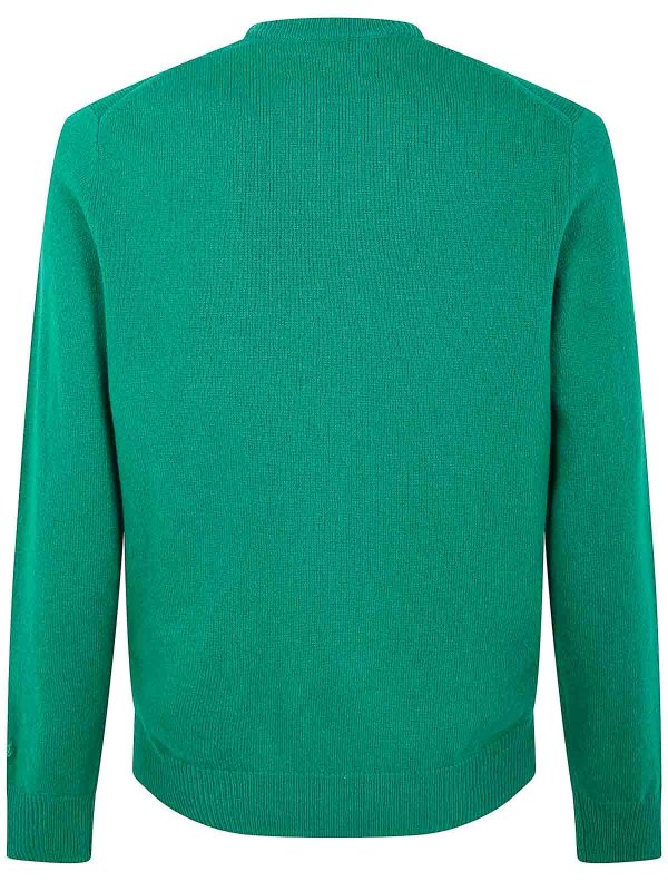 MC2 SAINT BARTH: Strickpullover mit Rundhalsausschnitt online - Rundhalspullover - Grün