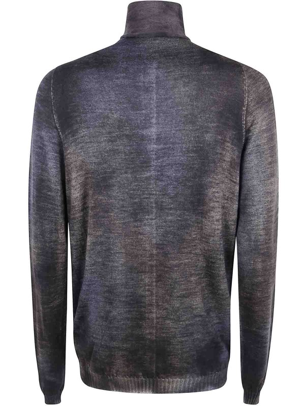 MD75: Suéteres con cuello pico online - Suéter Cuello Redondo - Azul