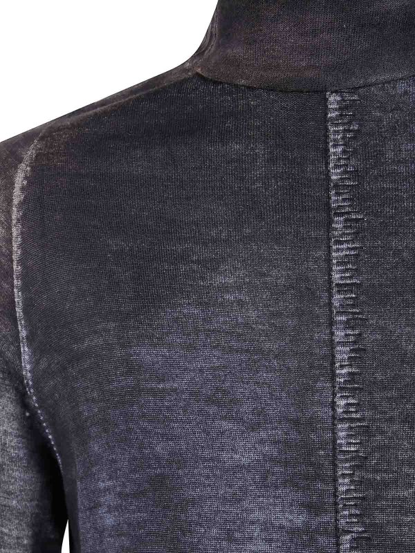The Best Shops MD75: Suéteres con cuello pico - Suéter Cuello Redondo - Azul