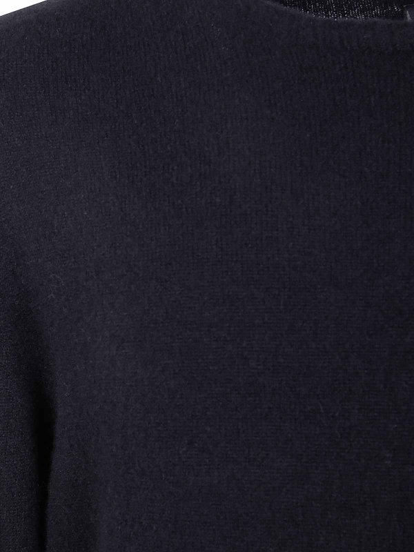 The Best Shops MD75: Suéteres con cuello pico - Suéter Cuello Redondo - Negro