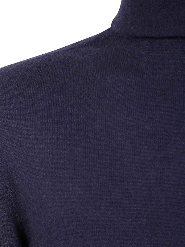 The Best Shops MD75: Suéteres con cuello pico - Suéter Cuello Redondo - Azul
