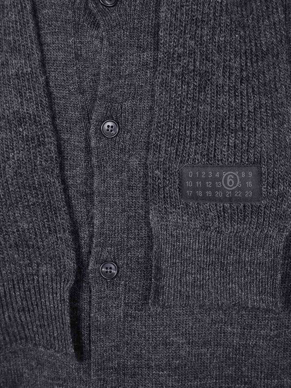 The Best Shops MM6 MAISON MARGIELA: カーディガン - カーディガン - グレー