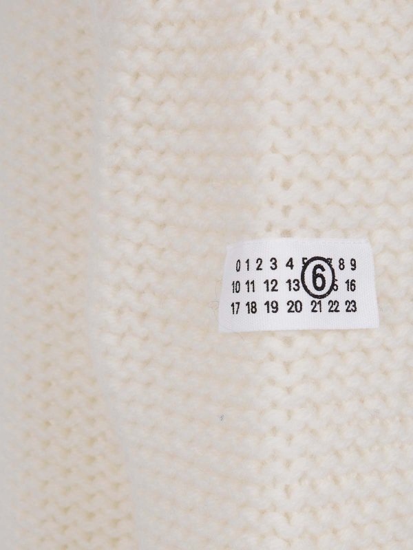 The Best Shops MM6 MAISON MARGIELA: クルーネック - クルーネック - 白