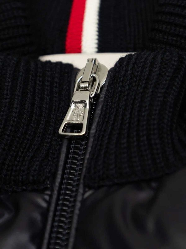 The Best Shops MONCLER: Cardigans - Cardigan - Blau