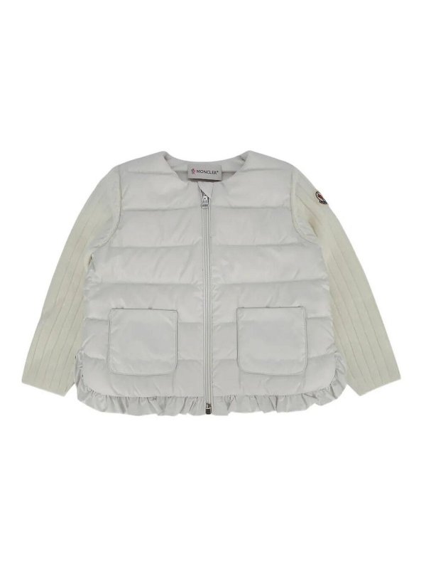 MONCLER: Cardigans - Cardigan - Weiß