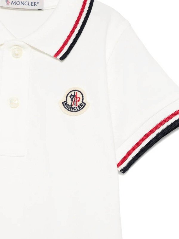 MONCLER: Polos  online - Polo - Blanc