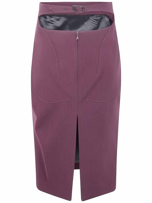 MUGLER: Jupes midi et au genou online - Jupe Midi - Rose