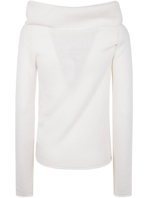 NUUR: Pull col rond online - Pull Col Rond - Blanc