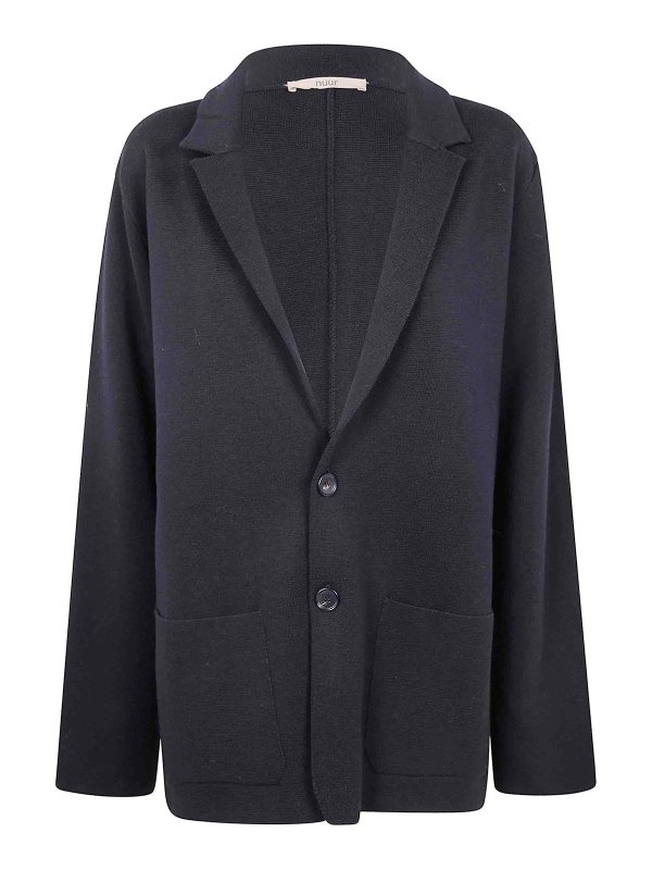 NUUR: casual jackets - Reverse Long Sleeves Jacket