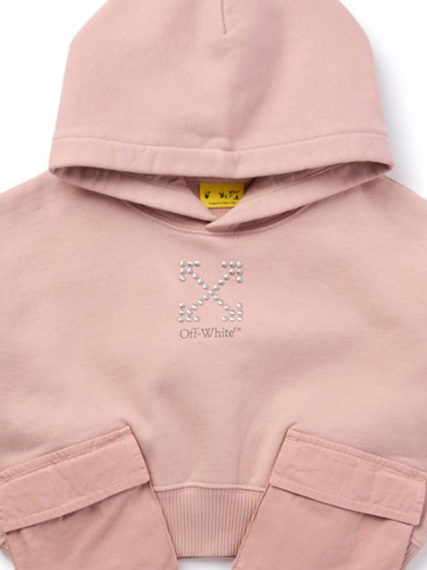 OFF-WHITE: Sudaderas y suéteres online - Sudadera - Rosado