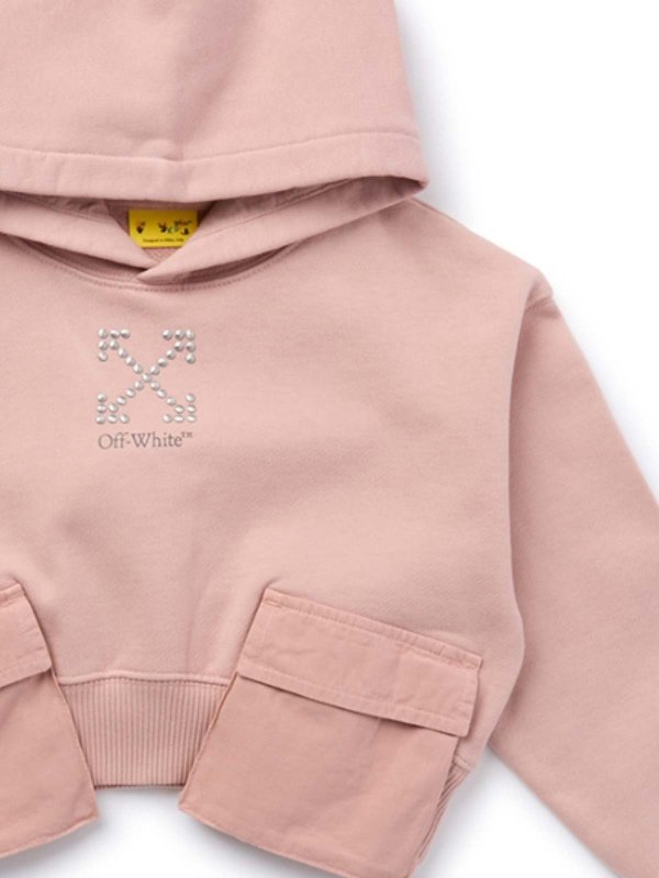 The Best Shops OFF-WHITE: Sudaderas y suéteres - Sudadera - Rosado