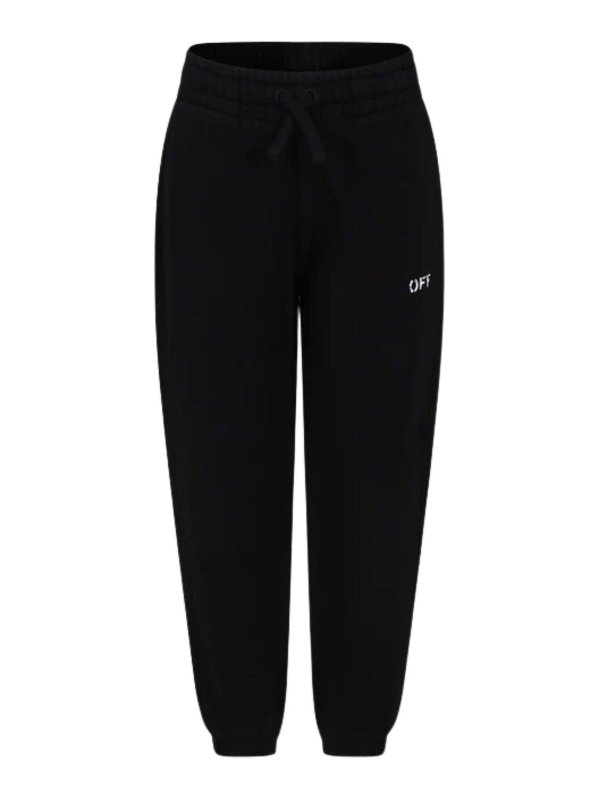 OFF-WHITE: casual trousers - Off Stamp Plain Sweatpant