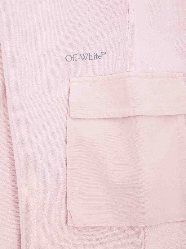 The Best Shops OFF-WHITE: カジュアルトラウザー - カジュアルパンツ - ピンク