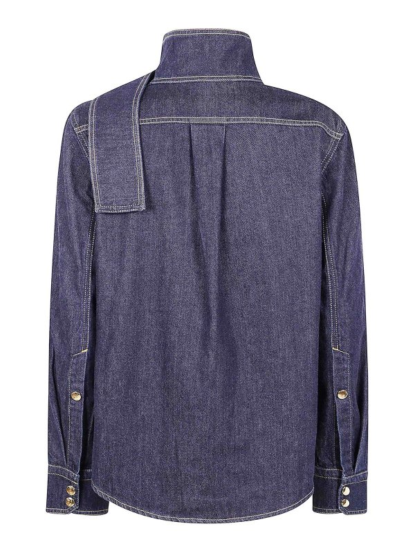 PATOU: Blusas online - Blusa - Azul