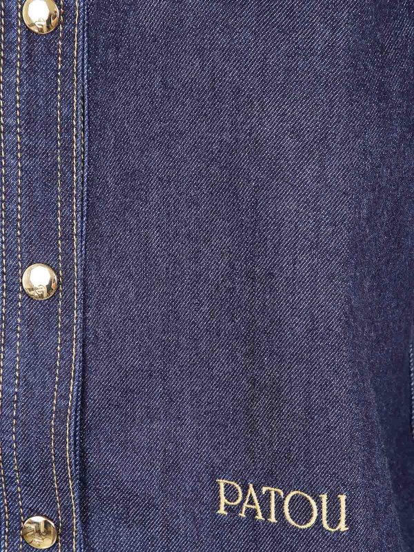The Best Shops PATOU: Blusas - Blusa - Azul
