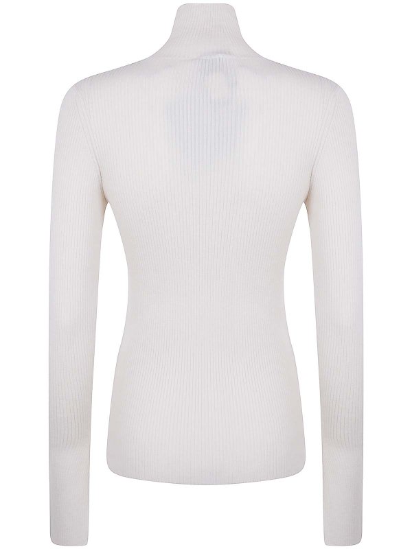 PATOU: Pull col rond online - Pull Col Rond - Blanc
