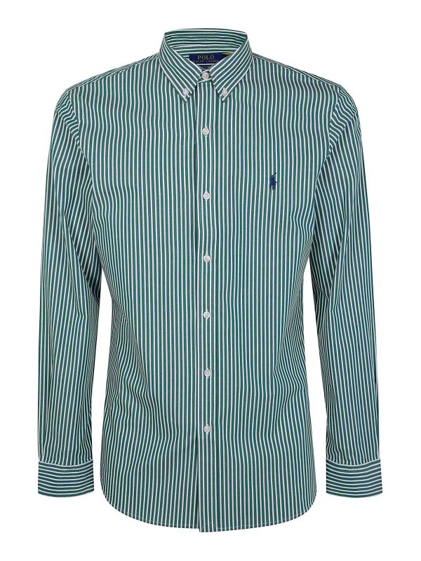 POLO RALPH LAUREN: シャツ - シャツ - 緑