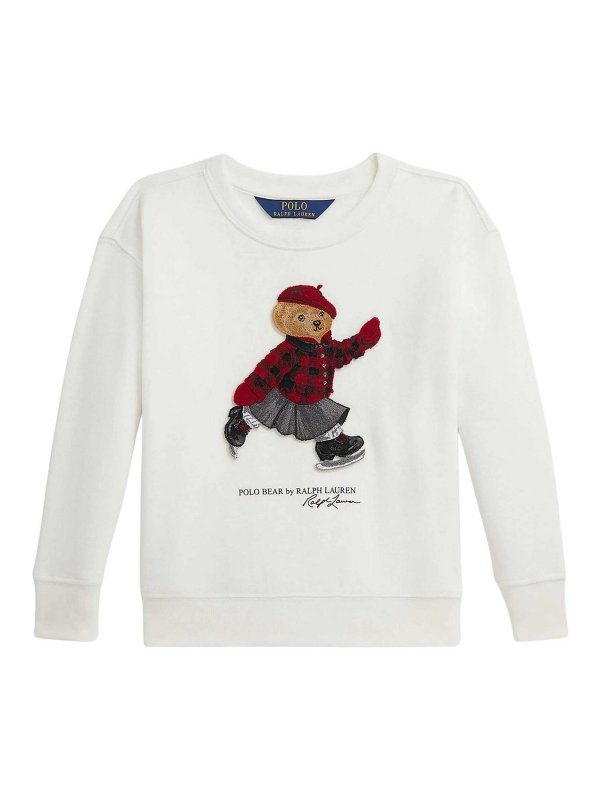 POLO RALPH LAUREN: スウェット＆セーター - スウェットシャツ/セーター - 白