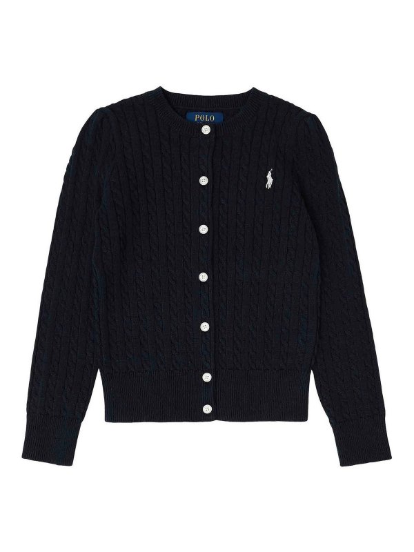 POLO RALPH LAUREN: クルーネック - クルーネック - ブルー