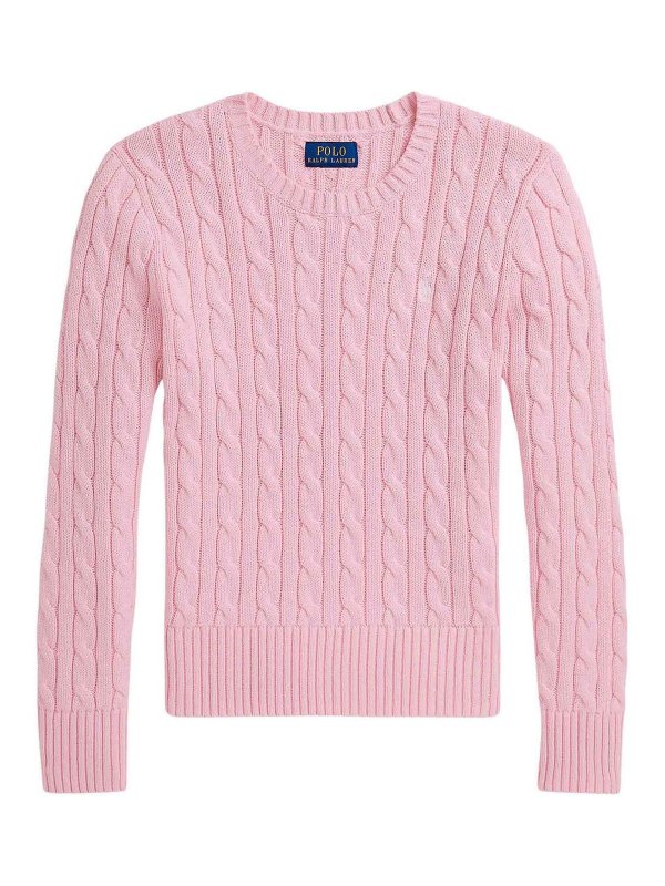 POLO RALPH LAUREN: クルーネック - クルーネック - ピンク