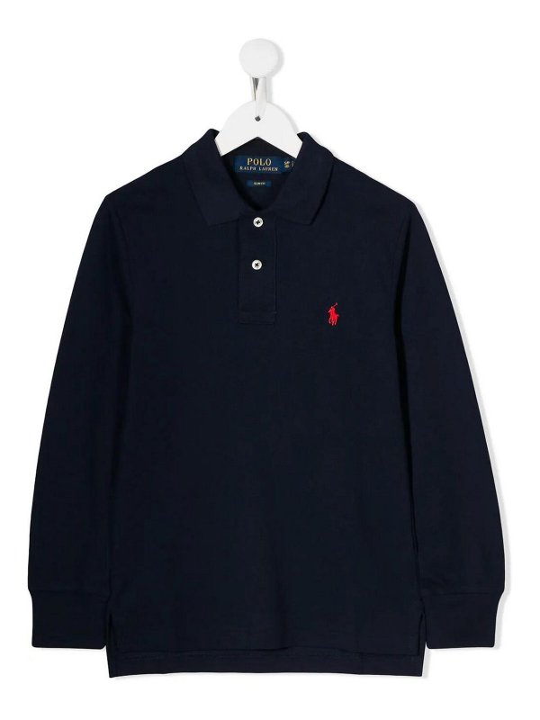 POLO RALPH LAUREN: ポロシャツ - ポロシャツ - ブルー
