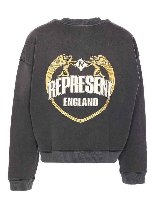 REPRESENT: Sweatshirts & Sweaters online - Angel Border Sweatshirt
