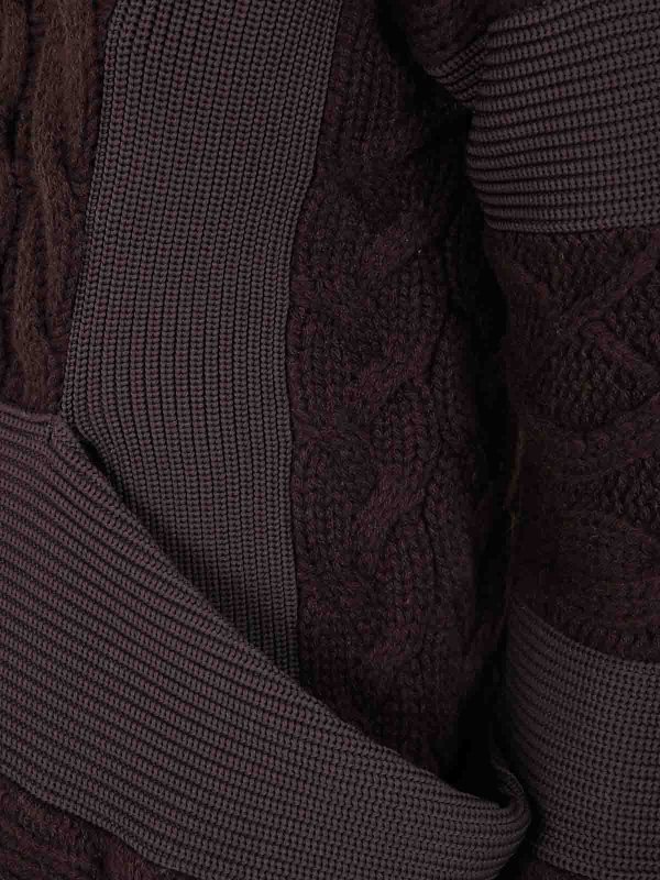 The Best Shops Sacai: crew necks - Wool Knit Pullover