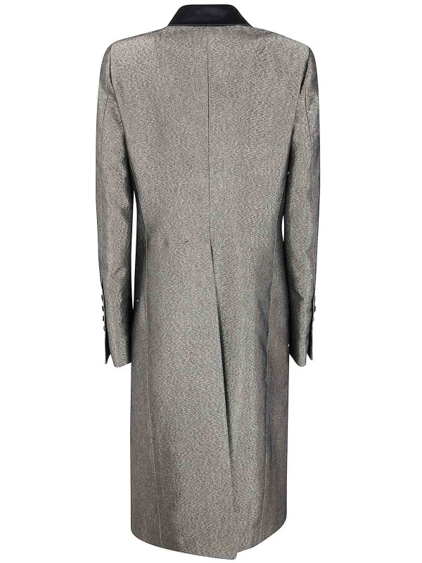 SAPIO: long coats online - Double Breasted Coat