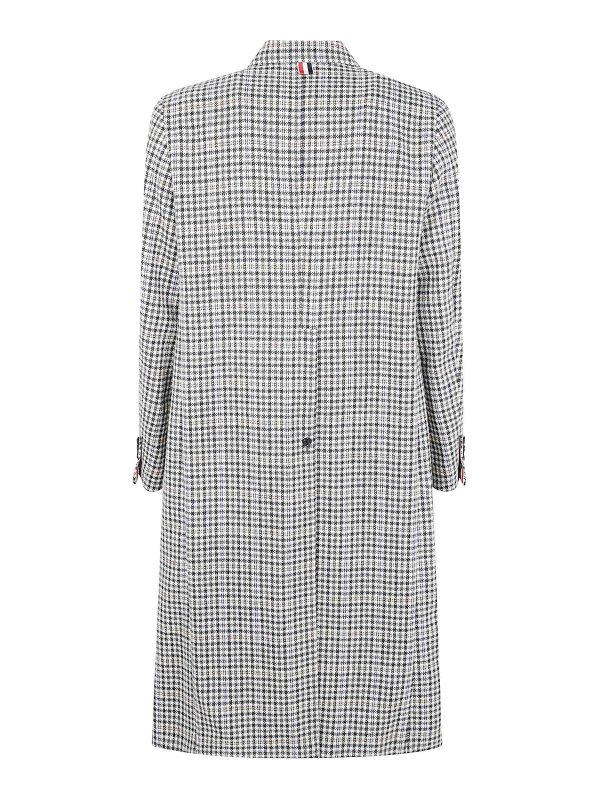THOM BROWNE: cappotti lunghi online - Cappotto allungato