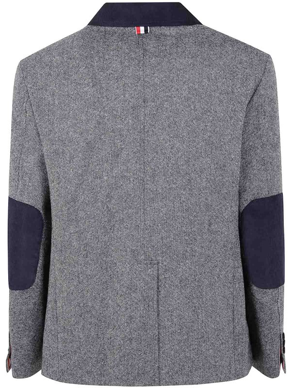 THOM BROWNE: ショートコート online - ショートコート - 黒