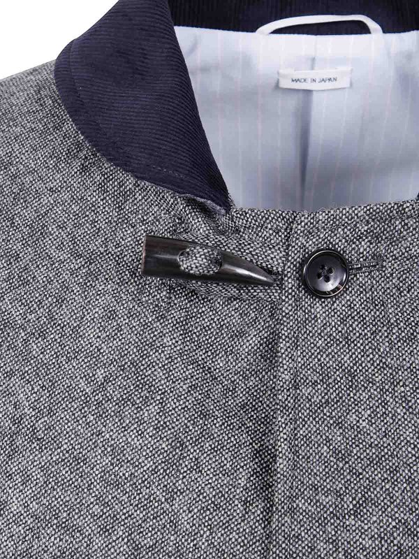 The Best Shops THOM BROWNE: ショートコート - ショートコート - 黒