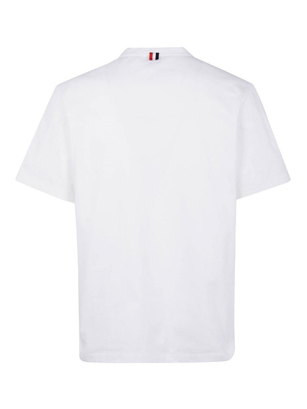 THOM BROWNE: Camisetas online - Camiseta - Blanco