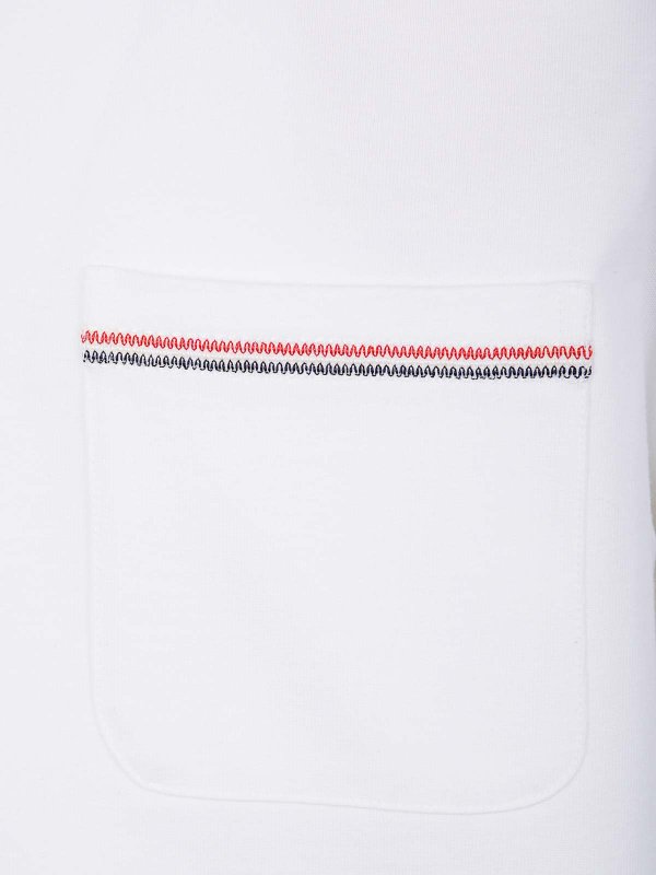 The Best Shops THOM BROWNE: Camisetas - Camiseta - Blanco