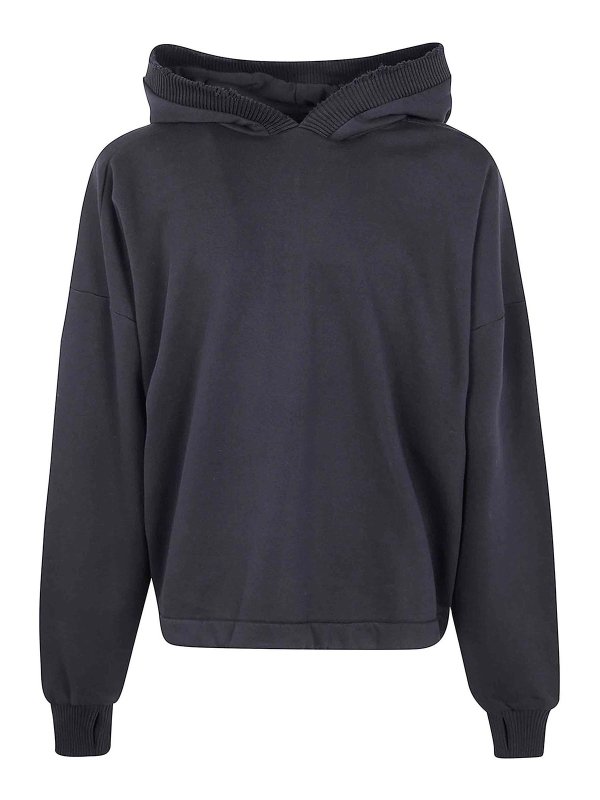 THOM KROM: Sudaderas y suéteres - Sudadera - Negro