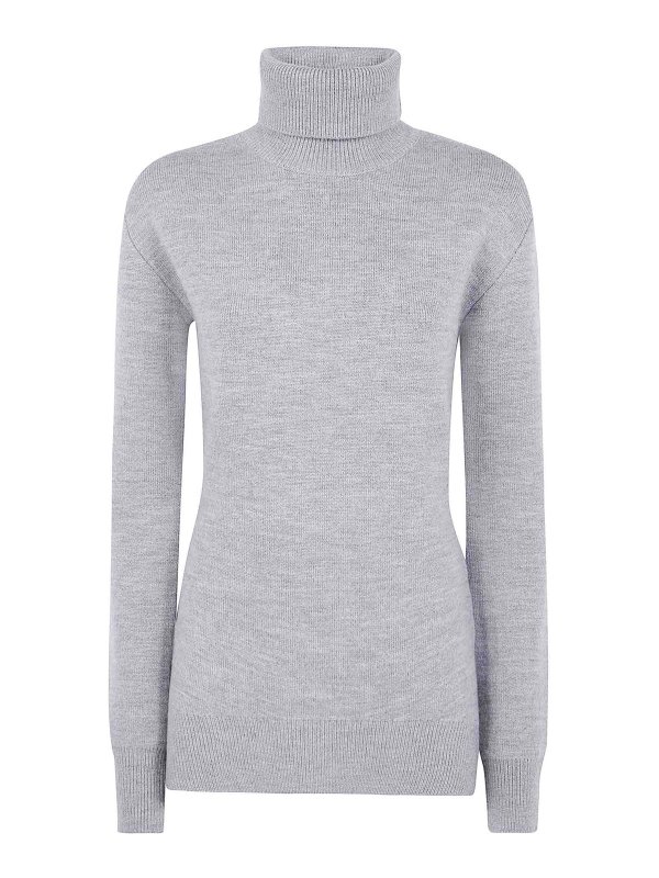 TOTEME: Rollkragenpullover  und Polo-Ausschnitt - Rollkragenpullover - Grau