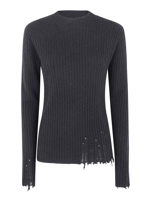 UMA WANG: Tops & Tank tops - Plain Ws Rib Top
