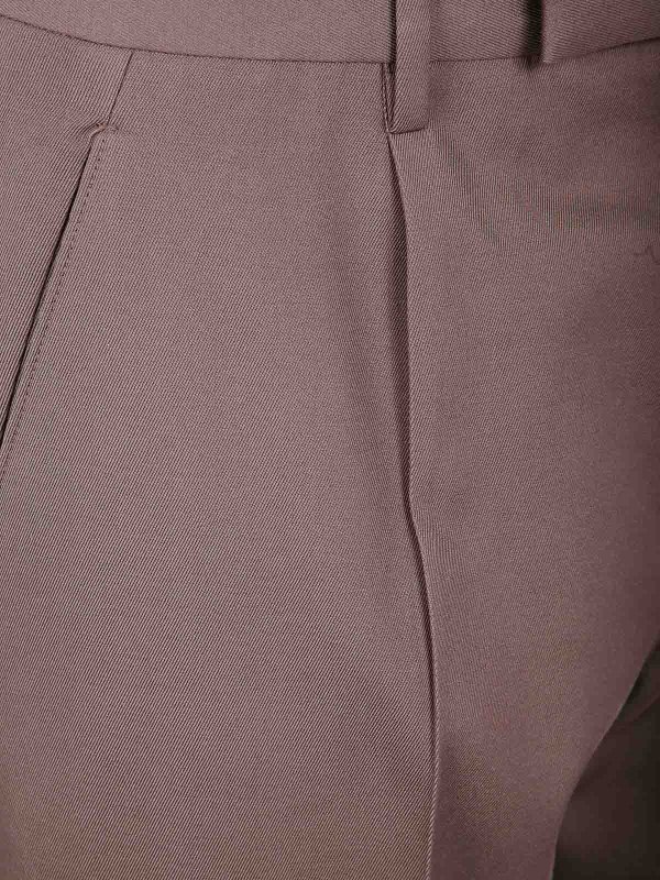 The Best Shops ZEGNA: カジュアルトラウザー - カジュアルパンツ - ブラウン