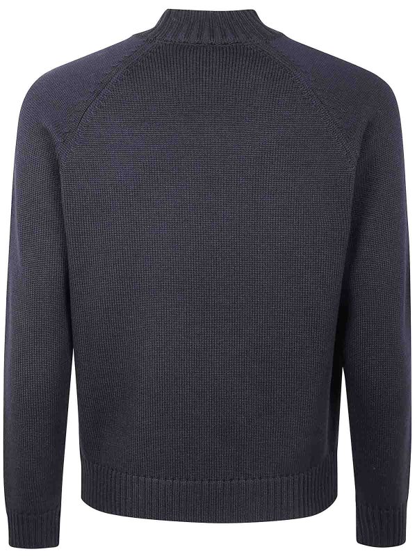 ZANONE: Pull col rond online - Pull Col Rond - Noir