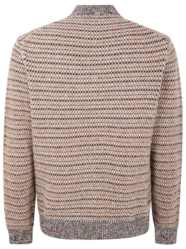 ZANONE: Strickpullover mit Rundhalsausschnitt online - Rundhalspullover - Braun