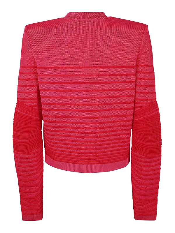Balmain: Cardigans online - Cardigan - Rosa