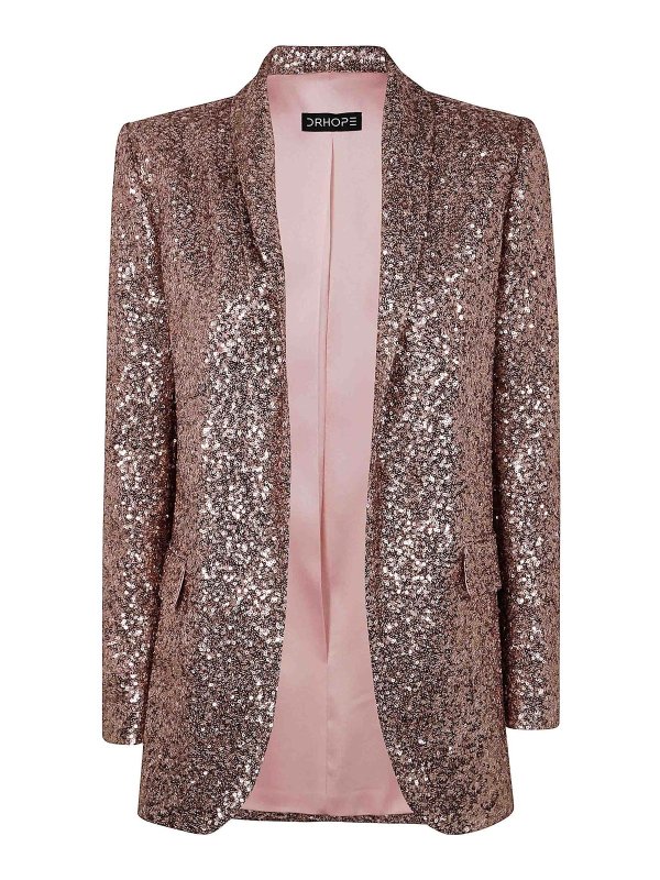 DRHOPE: casual jackets - Long Shaw Jacket