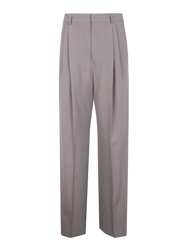 DRIES VAN NOTEN: Vestidos de gala - Traje - Gris