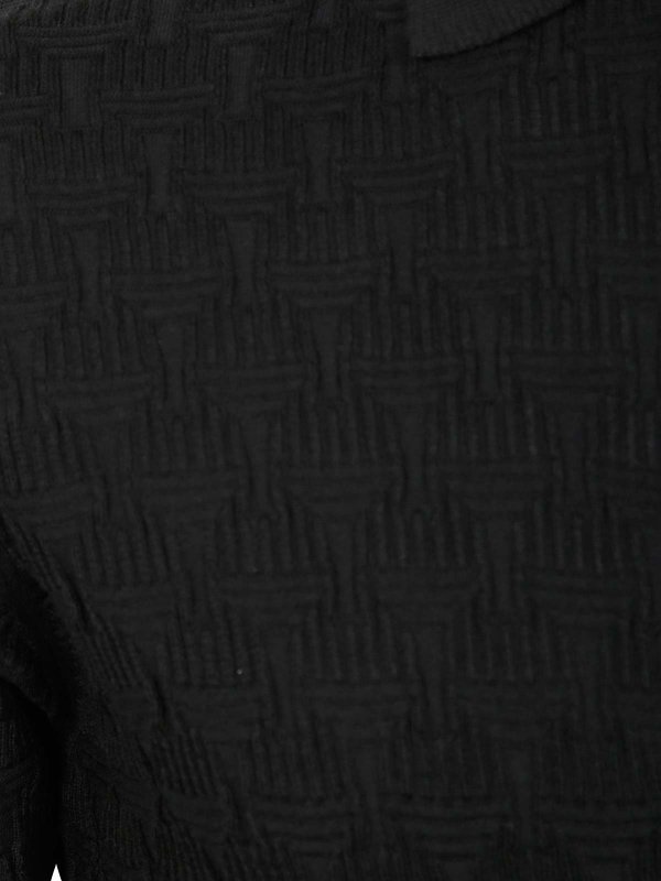 The Best Shops FILIPPO DE LAURENTIIS: ポロシャツ - ポロシャツ - 黒