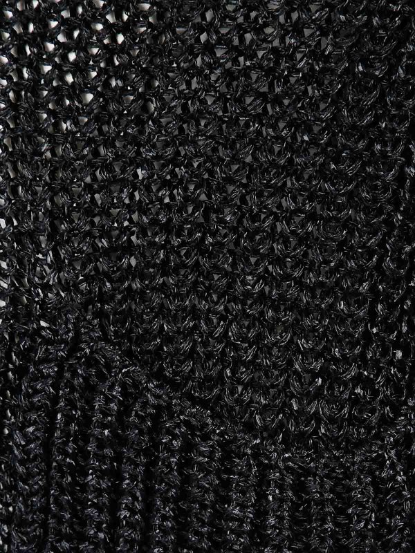 The Best Shops LARDINI: Strickpullover mit Rundhalsausschnitt - Rundhalspullover - Blau