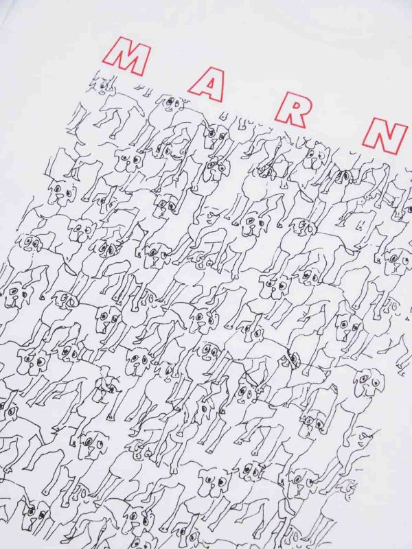 Camiseta - Blanco shop online: Marni