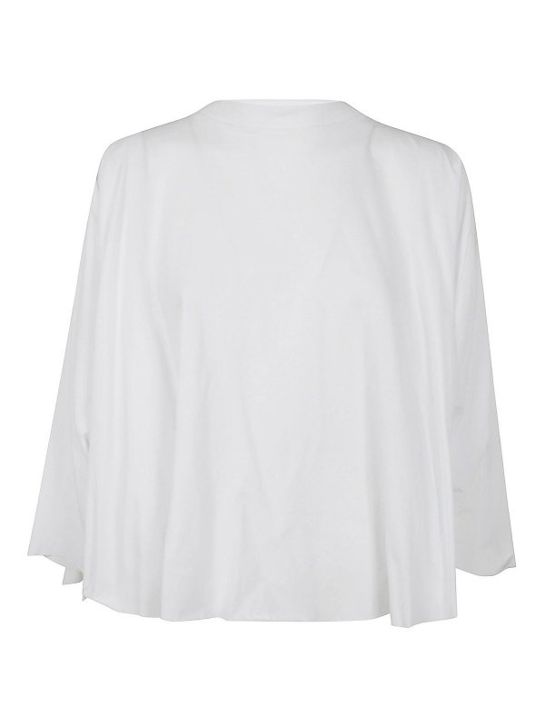 MM6 MAISON MARGIELA: クルーネック - クルーネック - 白