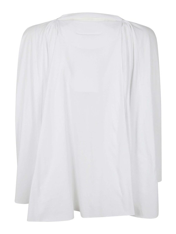 MM6 MAISON MARGIELA: クルーネック online - クルーネック - 白