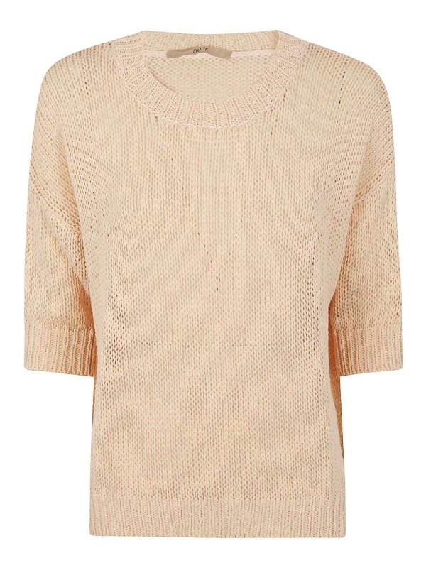 NUUR: maglia collo rotondo - Girocollo a maniche corte