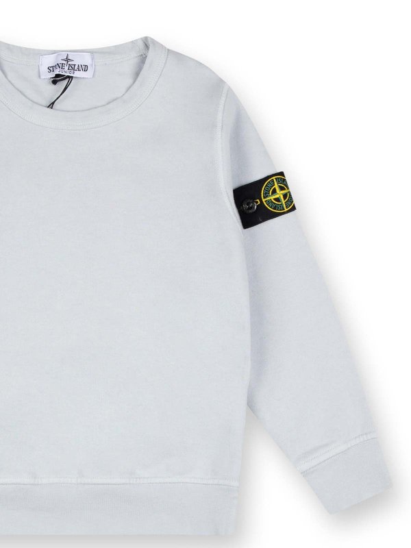 Stone Island Junior: Sudaderas y suéteres online - Sudadera - Blanco